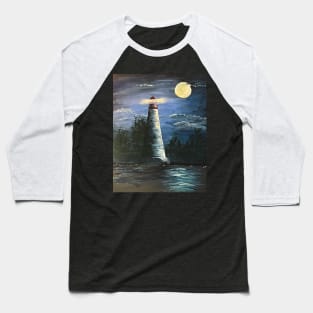 Marblehead Lighthouse Baseball T-Shirt